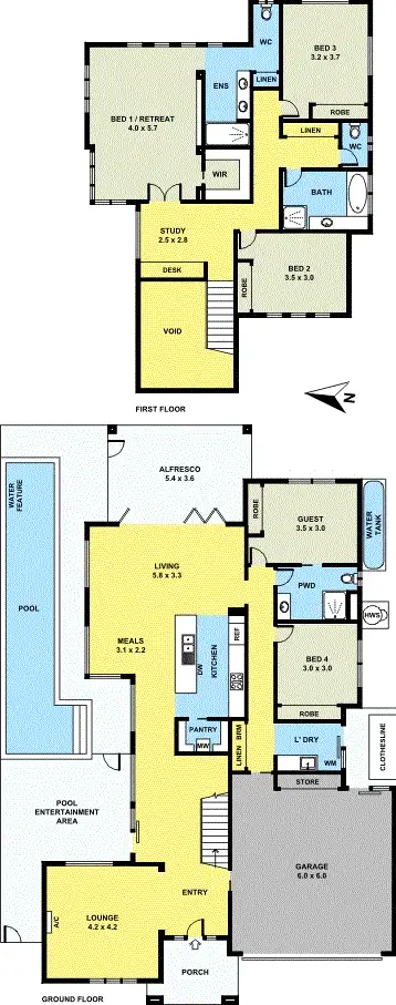 Floorplan of Homely house listing, 19 Surfside Lane, Mount Coolum QLD 4573