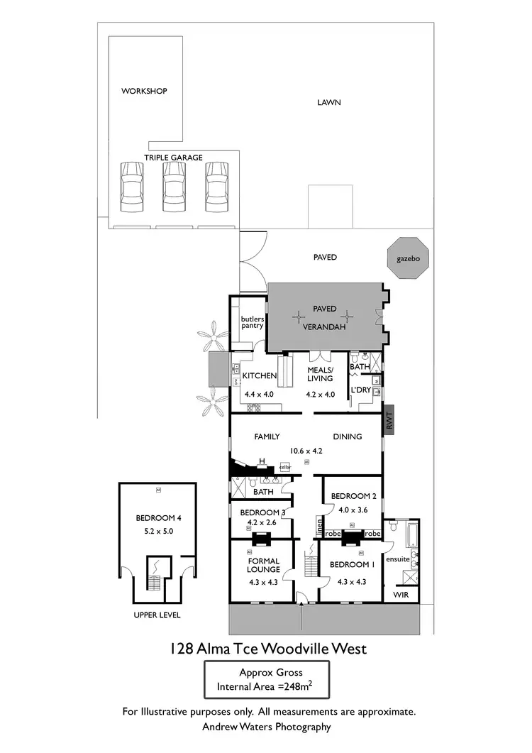 Floorplan of Homely house listing, 128 Alma Terrace, Woodville West SA 5011