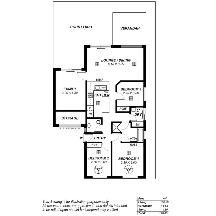 Floorplan of Homely house listing, 2/23 Hender Avenue, Klemzig SA 5087