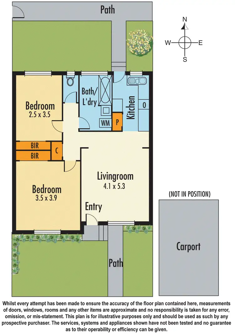 Floorplan of Homely unit listing, 2/80 Jones Road, Dandenong VIC 3175