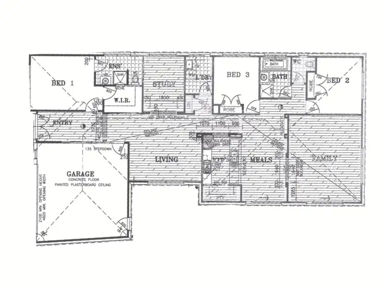 Floorplan of Homely house listing, 49 Shiraz Crescent, Point Cook VIC 3030