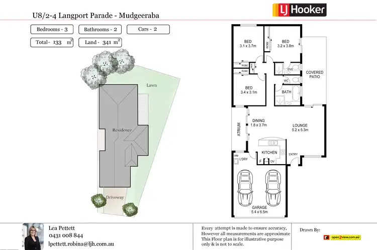 Floorplan of Homely unit listing, 8/2-4 Langport Parade, Mudgeeraba QLD 4213