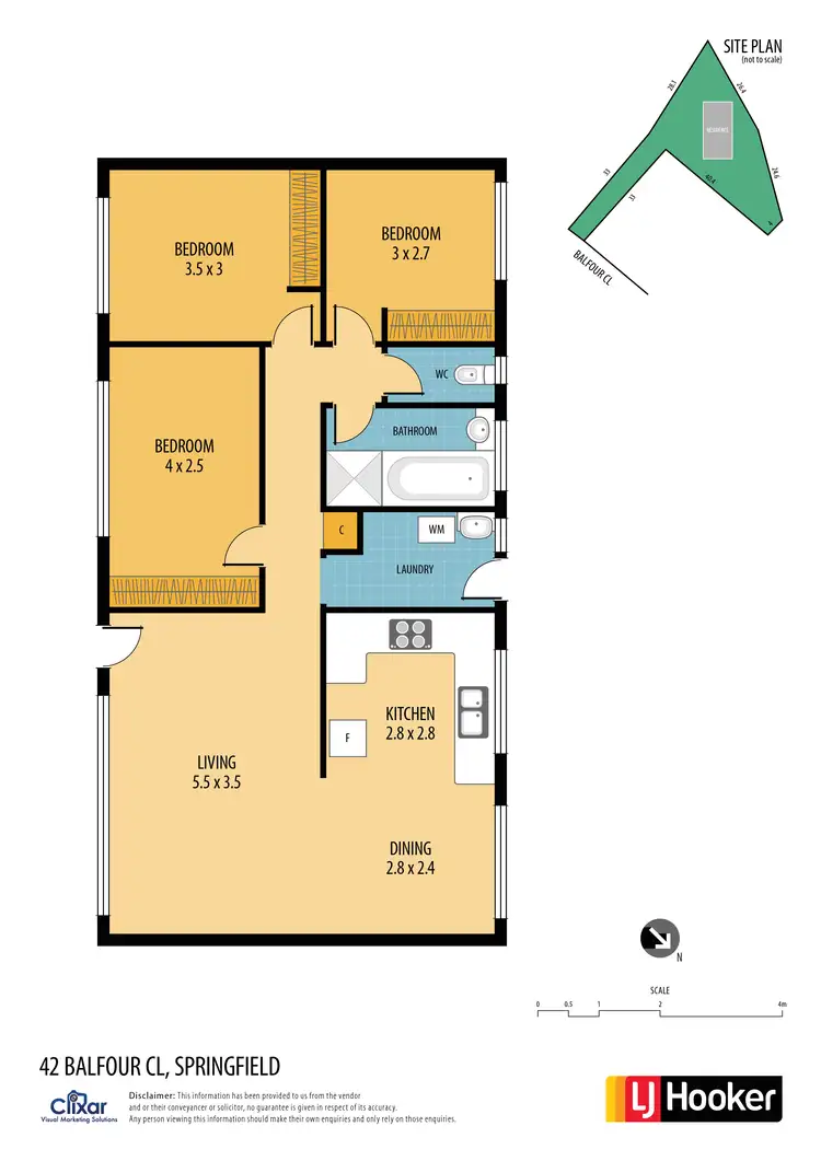 Floorplan of Homely house listing, 42 Balfour Close, Springfield NSW 2250