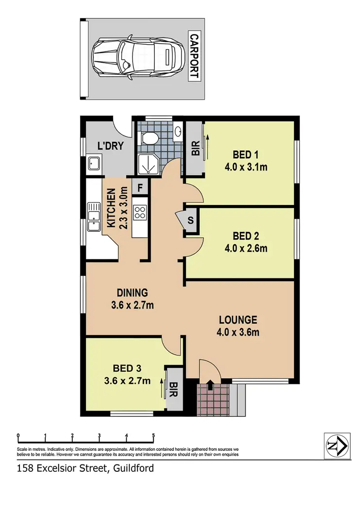 Floorplan of Homely house listing, 158 Excelsior Street, Guildford NSW 2161