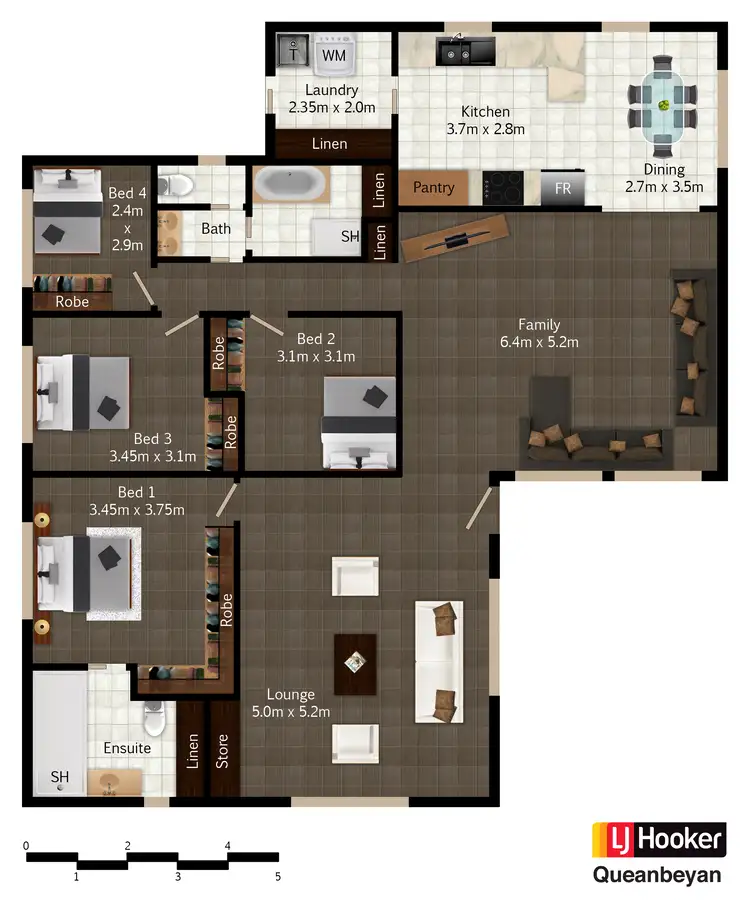 Floorplan of Homely house listing, 22 Early Street, Queanbeyan NSW 2620