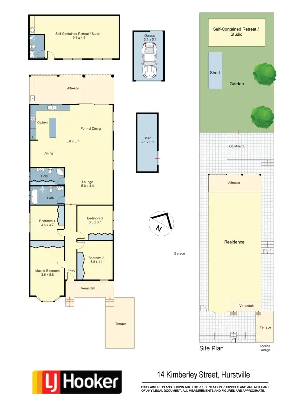 Floorplan of Homely house listing, 14 Kimberley Road, Hurstville NSW 2220