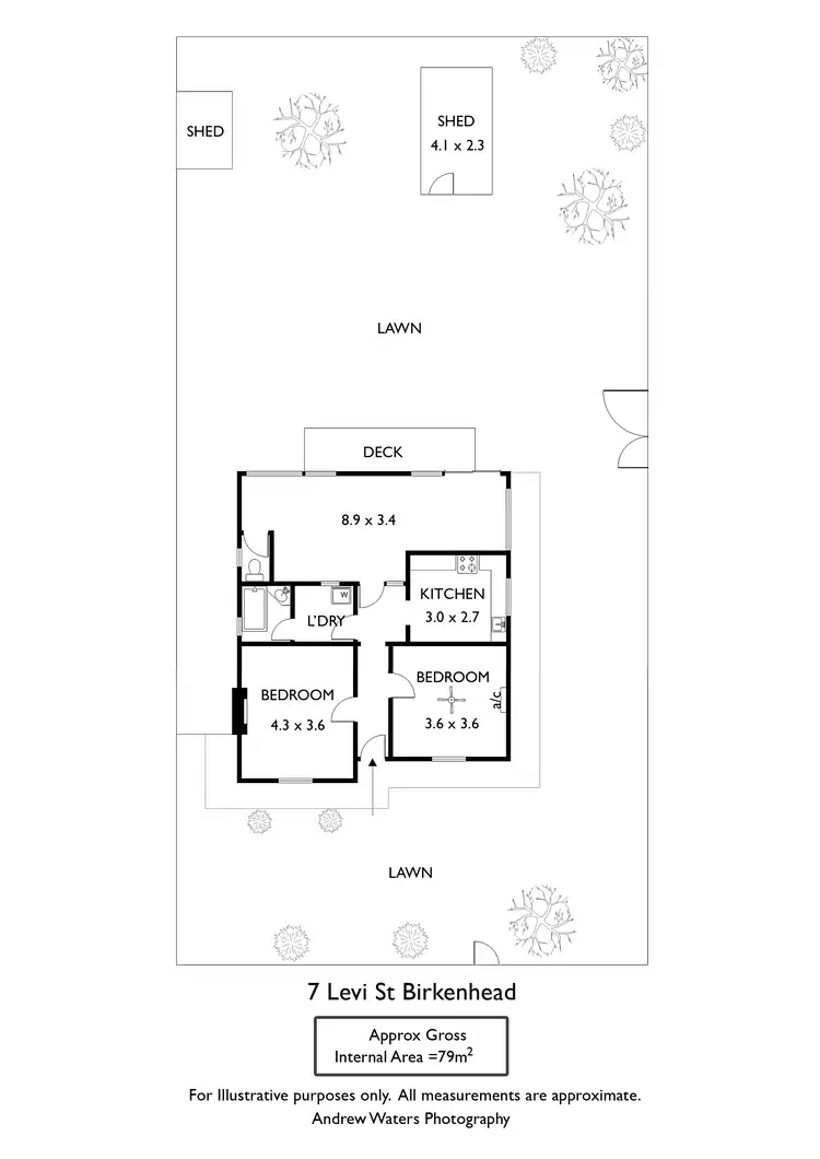 Floorplan of Homely house listing, 7 Levi Street, Birkenhead SA 5015