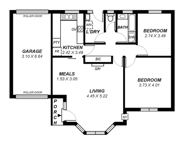 Floorplan of Homely unit listing, 2/20A Pepper Street, Magill SA 5072