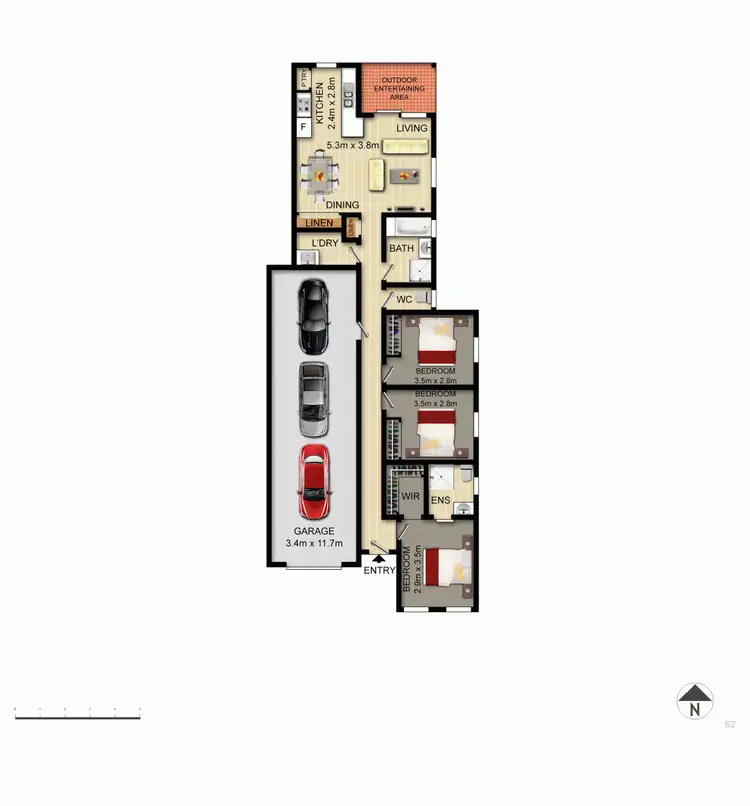 Floorplan of Homely house listing, 26 Rag Holmes Street, Macgregor ACT 2615