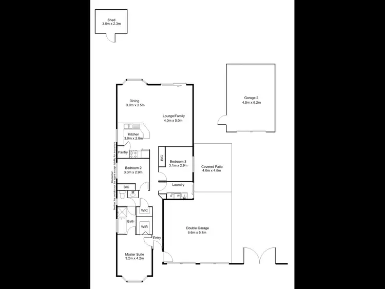 Floorplan of Homely house listing, 30 Sinclair St, Hayborough SA 5211