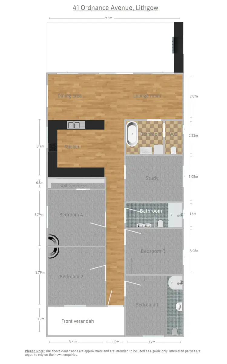 Floorplan of Homely house listing, 41 Ordnance Avenue, Lithgow NSW 2790