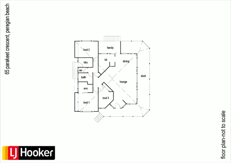 Floorplan of Homely house listing, 65 Parakeet Crescent, Peregian Beach QLD 4573
