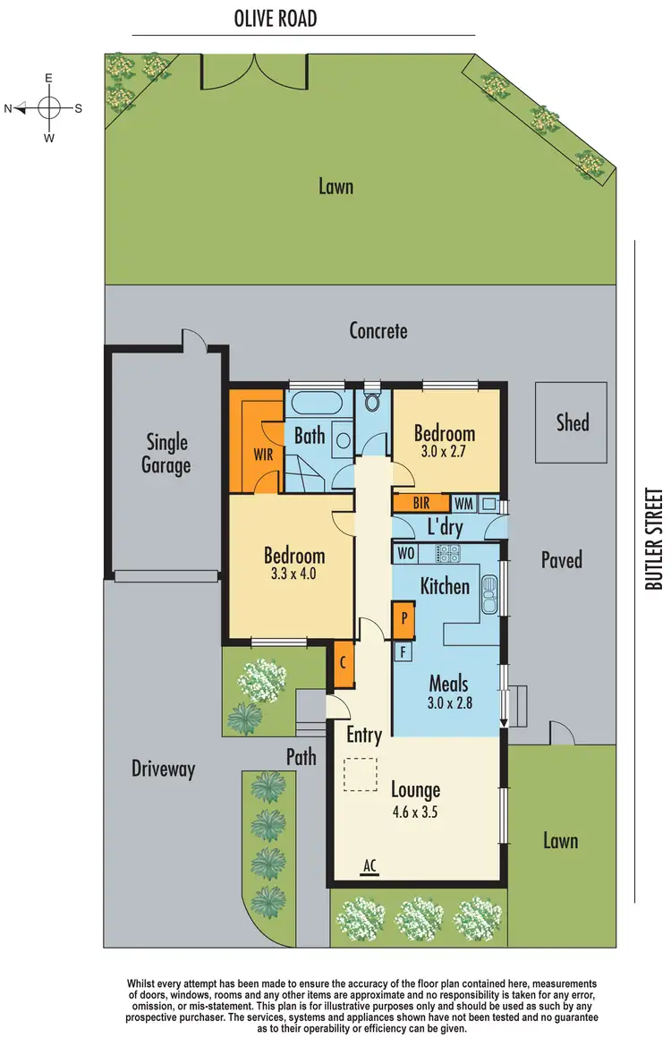 Floorplan of Homely unit listing, 3/32 Olive Road, Eumemmerring VIC 3177
