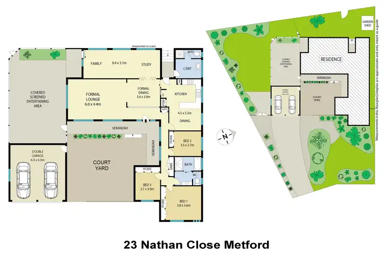 Floorplan of Homely house listing, 23 Nathan Close, Metford NSW 2323