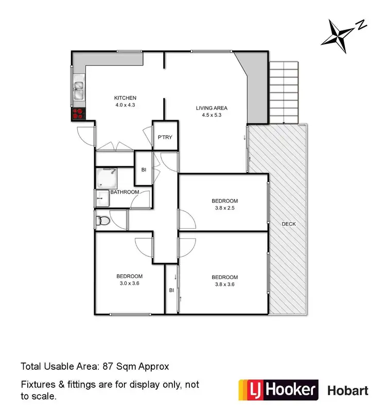Floorplan of Homely house listing, 69 Binalong Road, Mornington TAS 7018