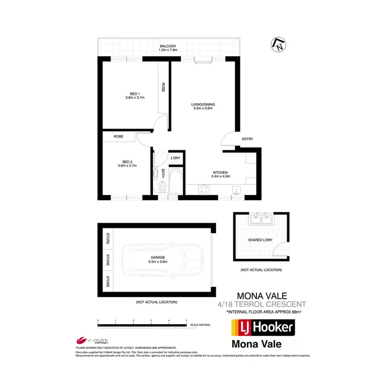 Floorplan of Homely apartment listing, 4/18 Terrol Crescent, Mona Vale NSW 2103