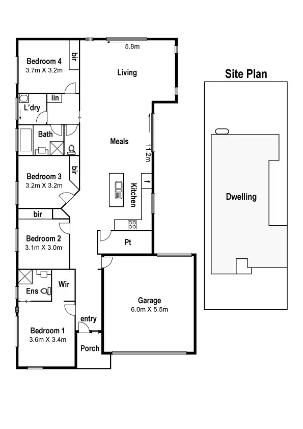 Floorplan of Homely house listing, 39 Skeeter Drive, Mernda VIC 3754