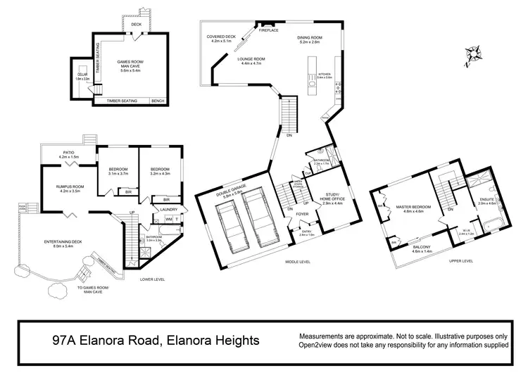 Floorplan of Homely house listing, 97a Elanora Road, Elanora Heights NSW 2101