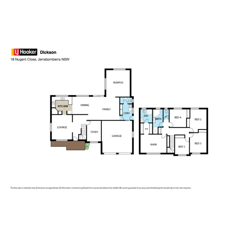 Floorplan of Homely house listing, 18 Nugent Close, Jerrabomberra NSW 2619