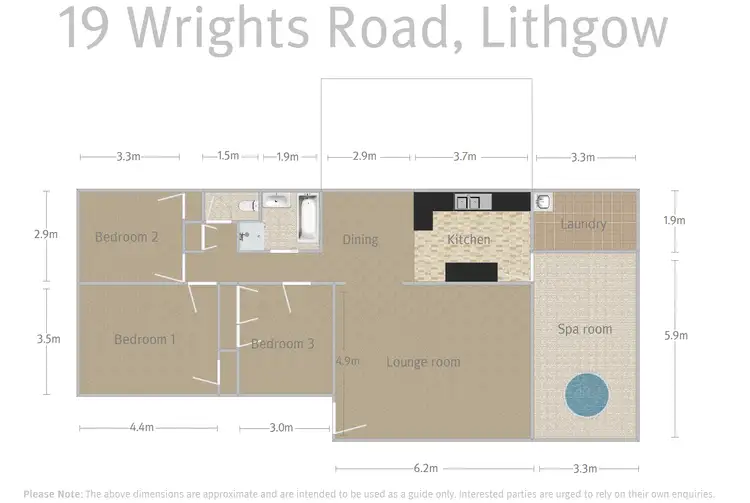 Floorplan of Homely house listing, 19 Wrights Road, Lithgow NSW 2790