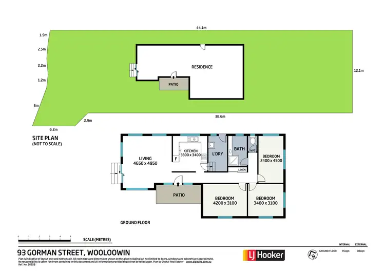 Floorplan of Homely house listing, 93 Gorman Street, Wooloowin QLD 4030