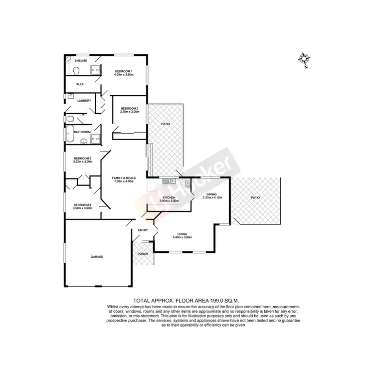 Floorplan of Homely house listing, 15 Hoover Court, Stretton QLD 4116