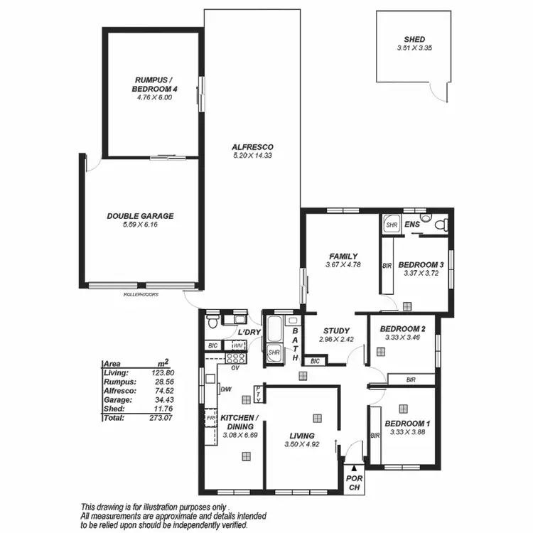 Floorplan of Homely house listing, 1 Hanna Avenue, Windsor Gardens SA 5087