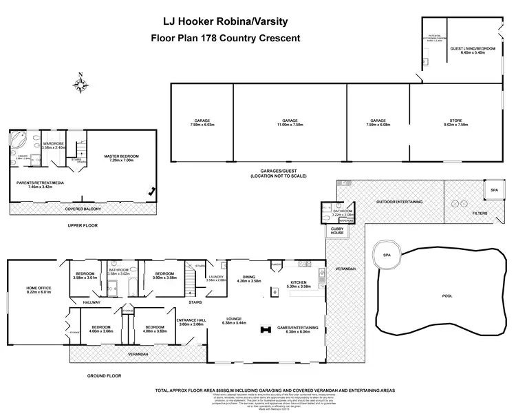 Floorplan of Homely house listing, 178 Country Crescent, Nerang QLD 4211