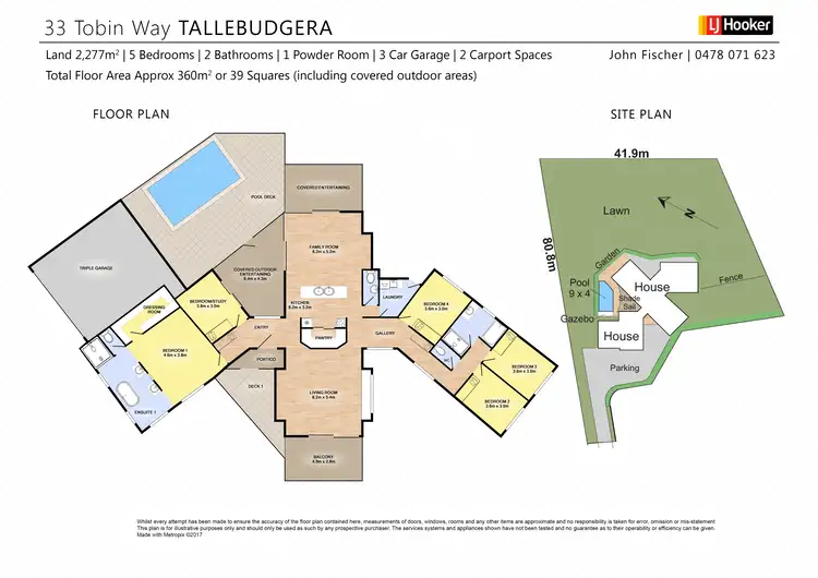 Floorplan of Homely house listing, Lot1/33 Tobin Way, Tallebudgera QLD 4228