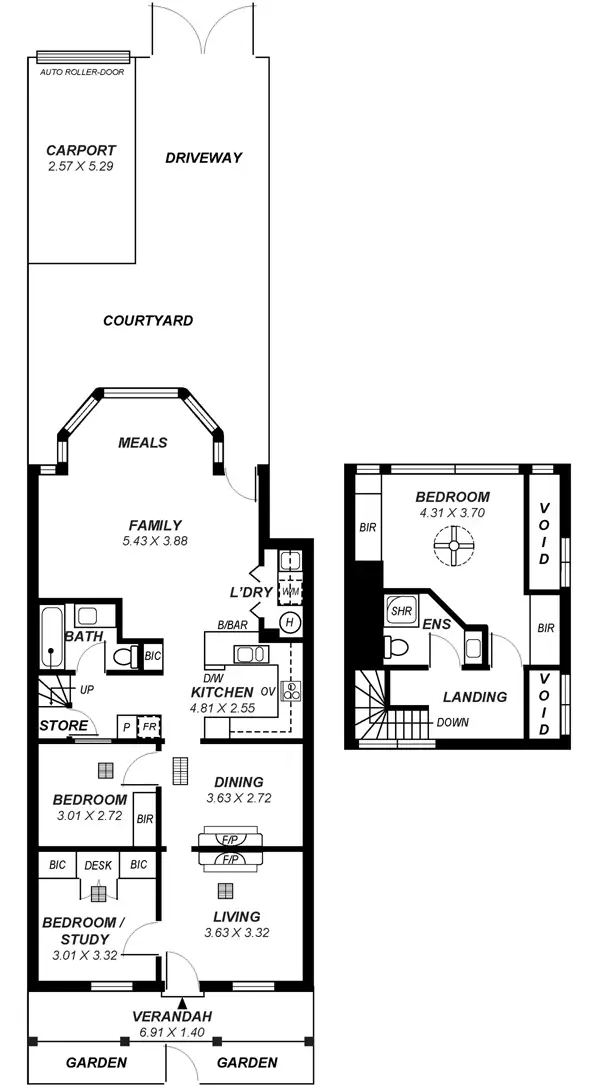 Floorplan of Homely house listing, 14 Charles Street, Norwood SA 5067