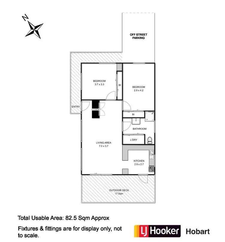 Floorplan of Homely unit listing, 3/8 Woolton Place, Sandy Bay TAS 7005