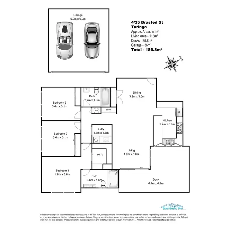 Floorplan of Homely apartment listing, 4/35 Brasted Street, Taringa QLD 4068