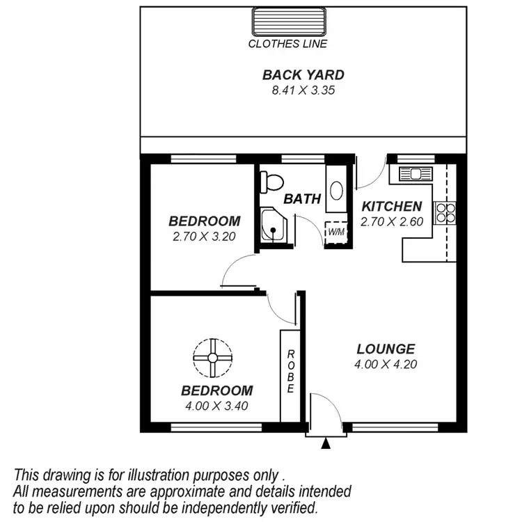 Floorplan of Homely unit listing, 3/2 Balmoral Avenue, Magill SA 5072