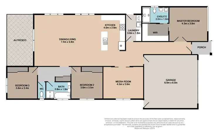 Floorplan of Homely house listing, 14 Threadtail Street, Chisholm NSW 2322