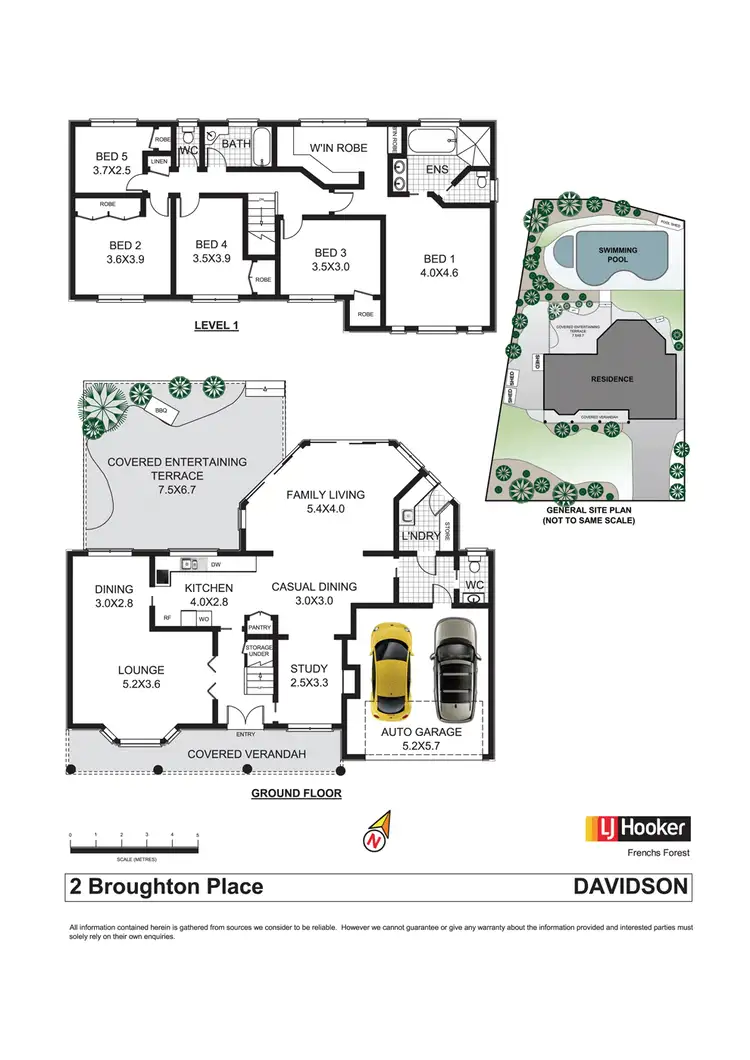 Floorplan of Homely house listing, 2 Broughton Place, Davidson NSW 2085