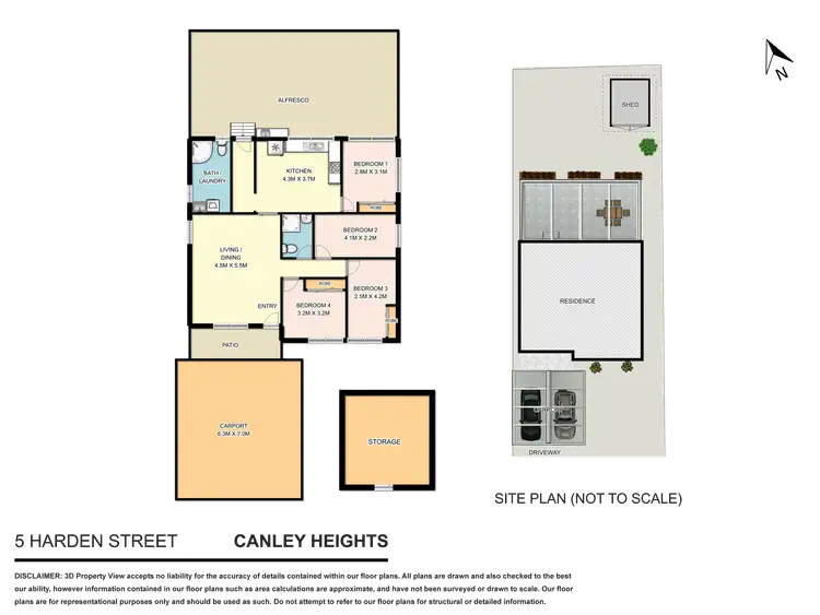 Floorplan of Homely house listing, 5 Harden Street, Canley Heights NSW 2166