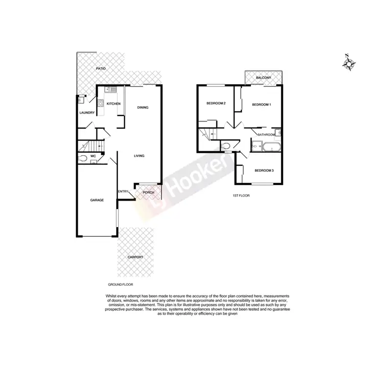 Floorplan of Homely townhouse listing, 50/69 Stones Road, Sunnybank Hills QLD 4109