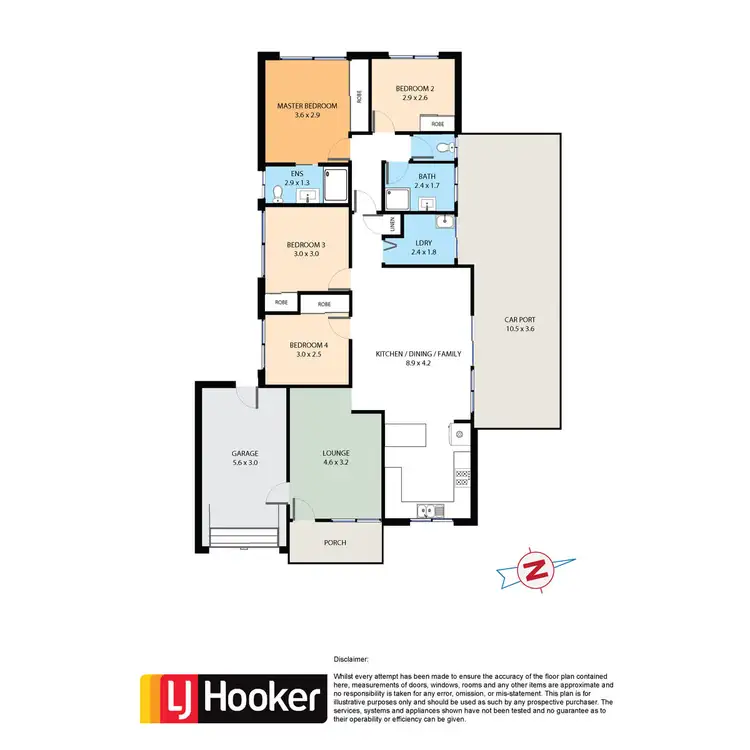 Floorplan of Homely house listing, 5 Sperring Avenue, Oakhurst NSW 2761