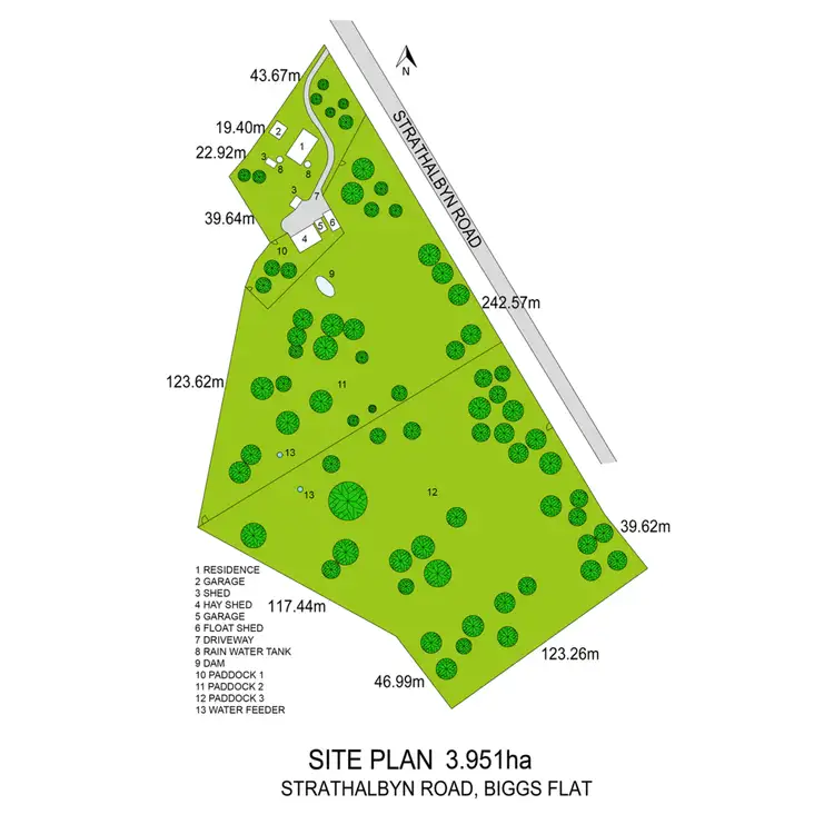 Floorplan of Homely house listing, 946 Strathalbyn Road, Biggs Flat SA 5153