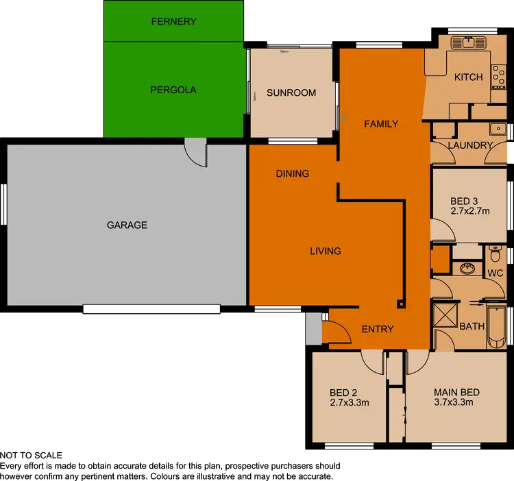 Floorplan of Homely house listing, 4 Corran Court, Endeavour Hills VIC 3802