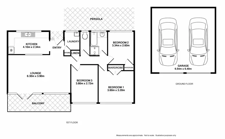 Floorplan of Homely house listing, 43 Berallier Drive, Camden South NSW 2570