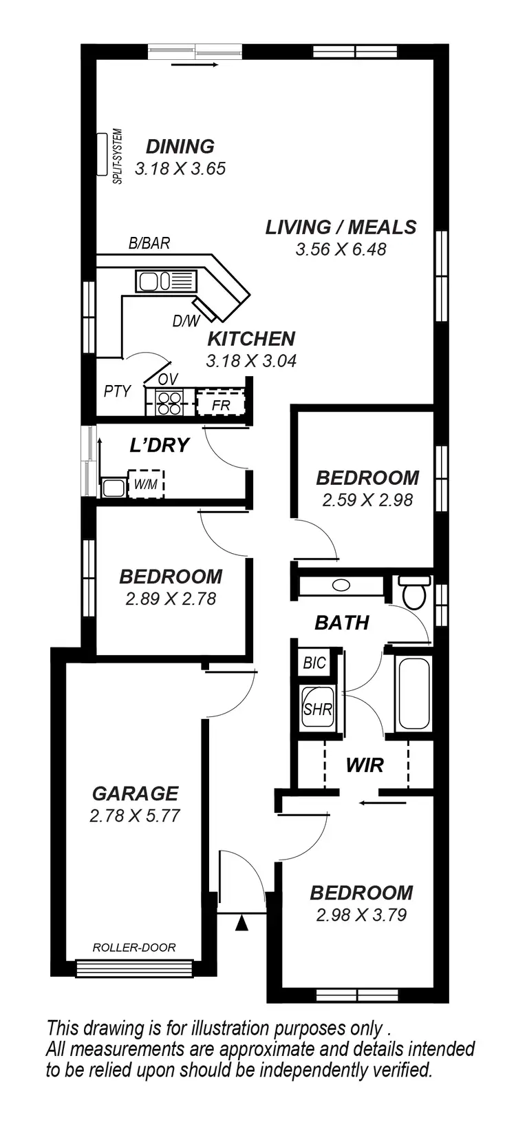 Floorplan of Homely house listing, 64B Alexandrina Road, Mount Barker SA 5251