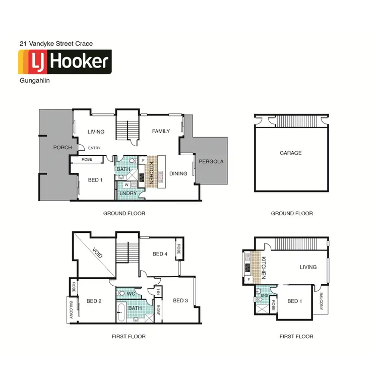 Floorplan of Homely house listing, 21 Vandyke Street, Crace ACT 2911