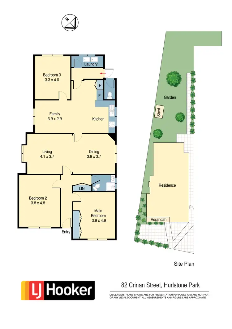 Floorplan of Homely house listing, 82 Crinan Street, Hurlstone Park NSW 2193