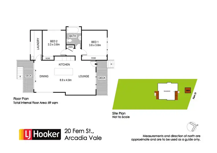 Floorplan of Homely house listing, 20 Fern Street, Arcadia Vale NSW 2283
