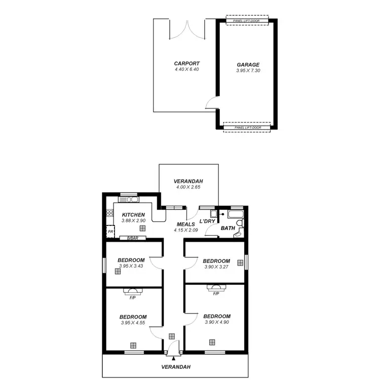 Floorplan of Homely house listing, 4 Darling Street, Medindie SA 5081