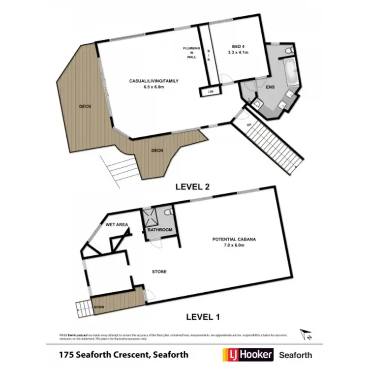 Floorplan of Homely house listing, 175 Seaforth Crescent, Seaforth NSW 2092