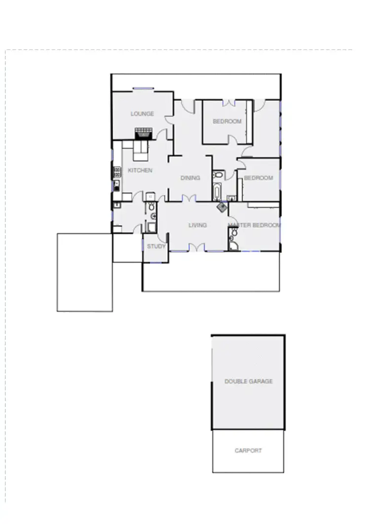 Floorplan of Homely house listing, 57 Macquarie Street, Cowra NSW 2794