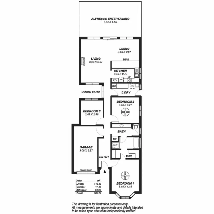 Floorplan of Homely house listing, 22 Greys Court, Oakden SA 5086