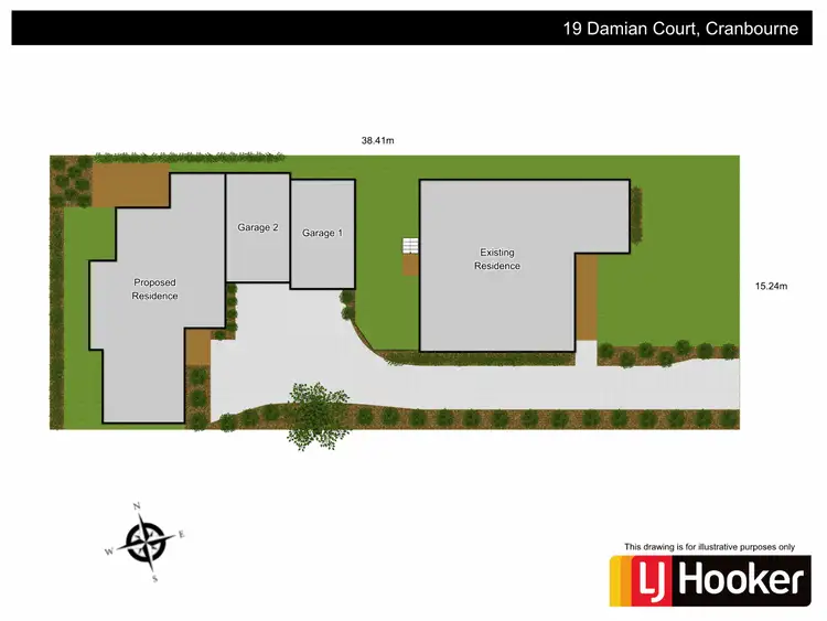 Floorplan of Homely house listing, 19 Damian Court, Cranbourne VIC 3977